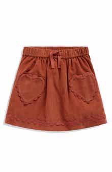 Kids' Rickrack Corduroy Skirt