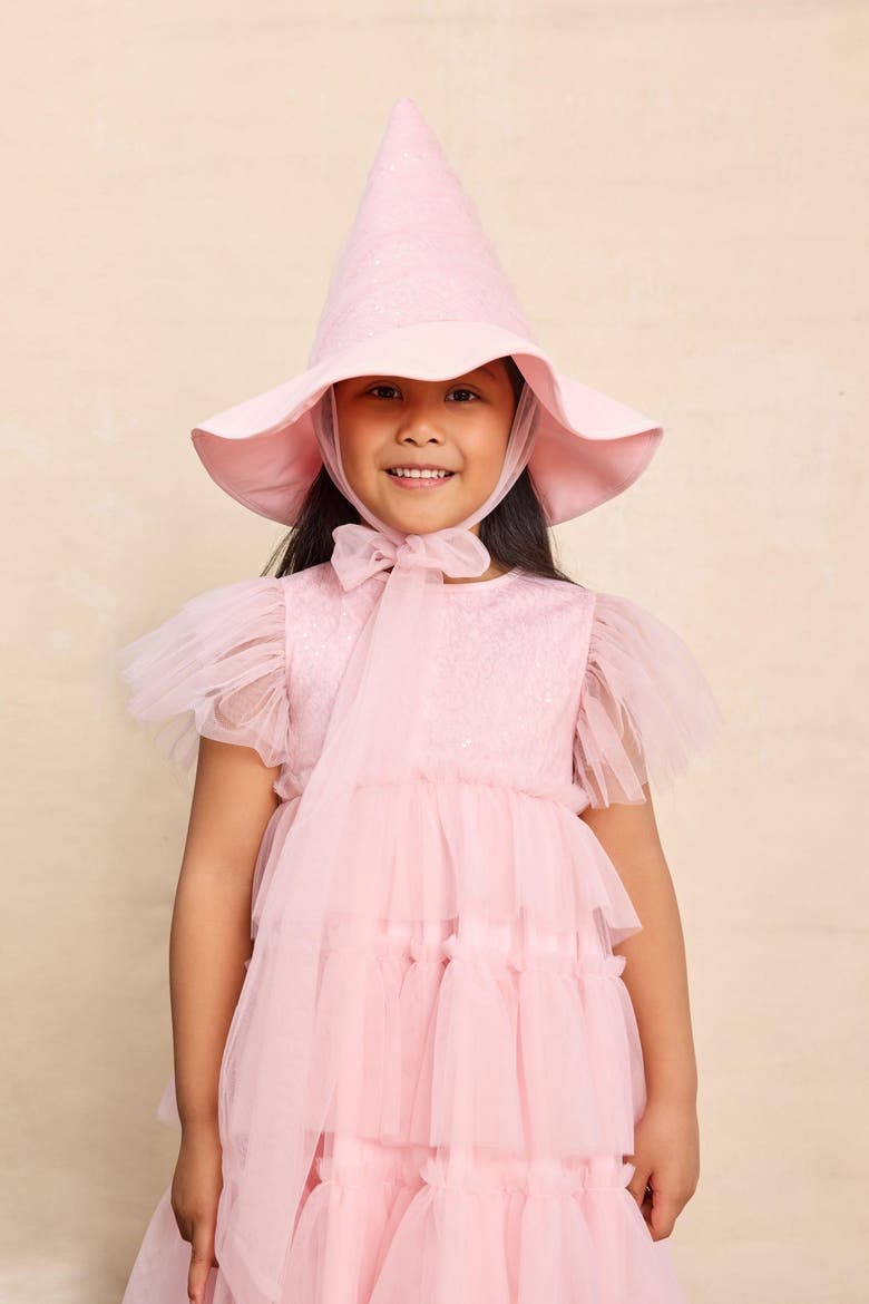 Witch Hat for Girls, Alternate, color, Pink