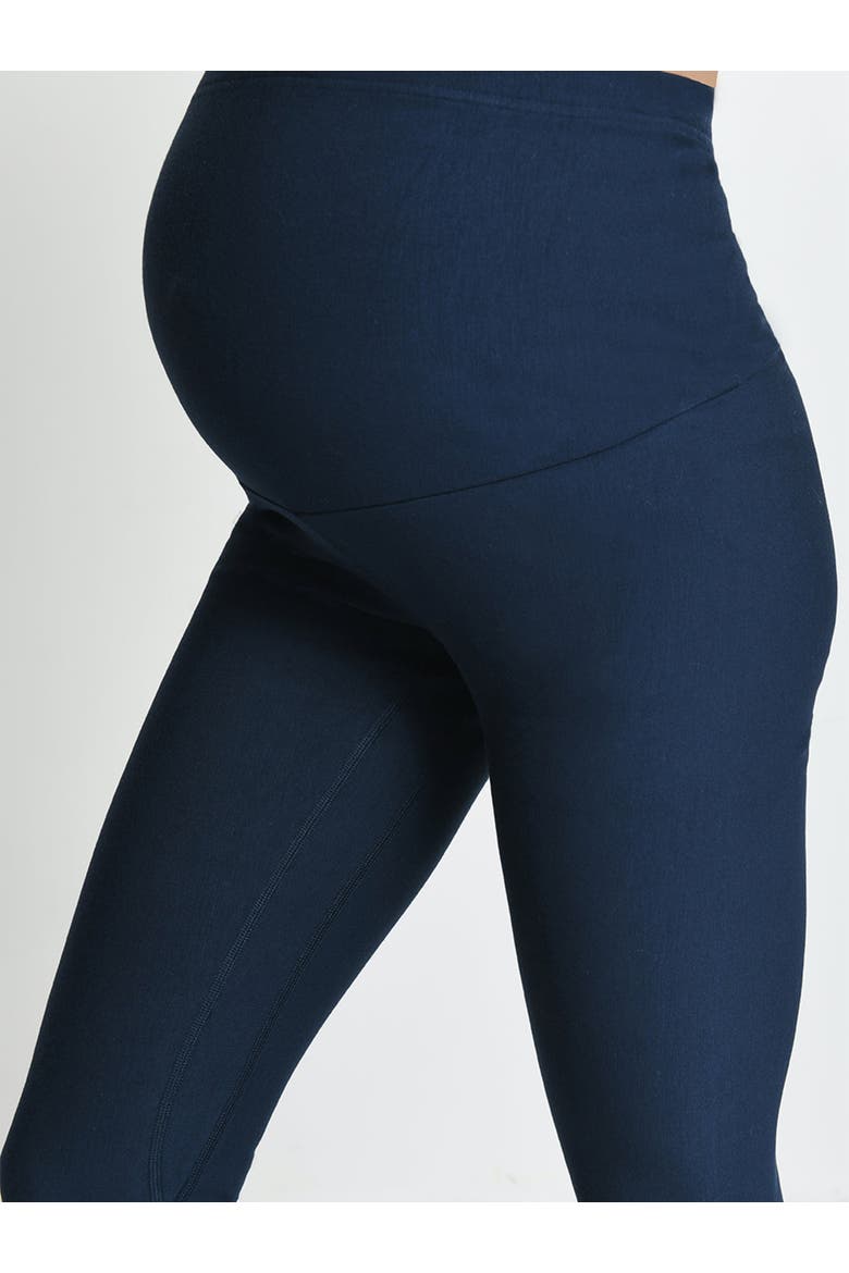 Maternity Winter Leggings, Alternate, color, Navy