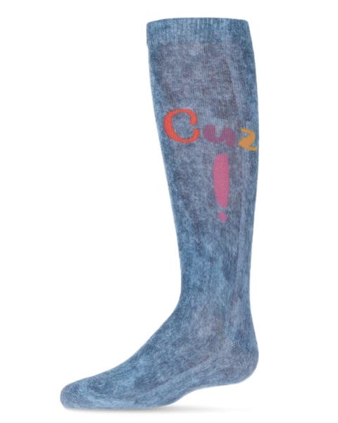 Cuz! Acid Washed Knee High Sock (Little Kid)