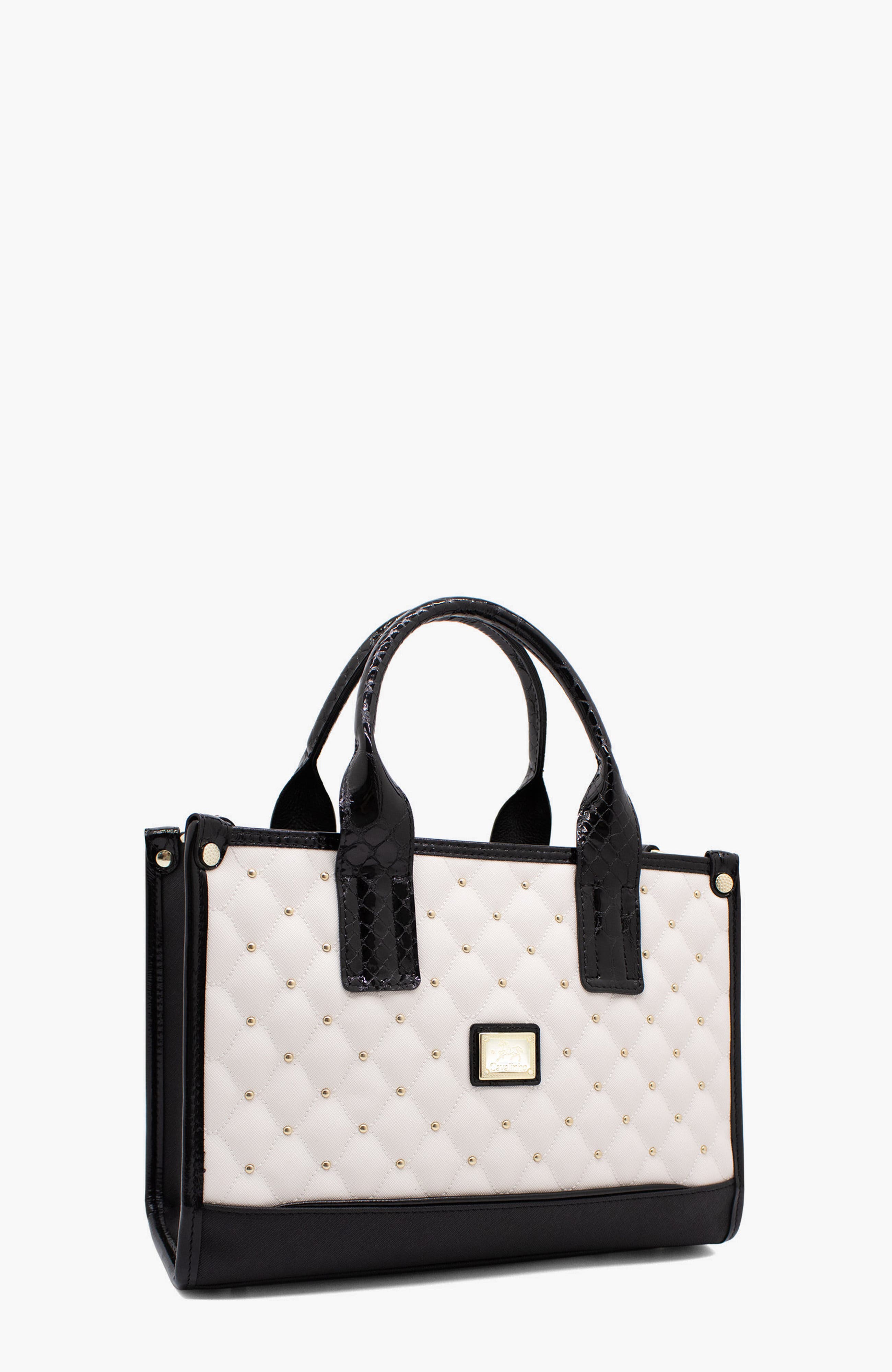 Craft 479 Handbag, Alternate, color, Black / White