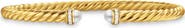 David Yurman Modern Cablespira® Flex Bracelet in 18K Yellow Gold & Diamonds