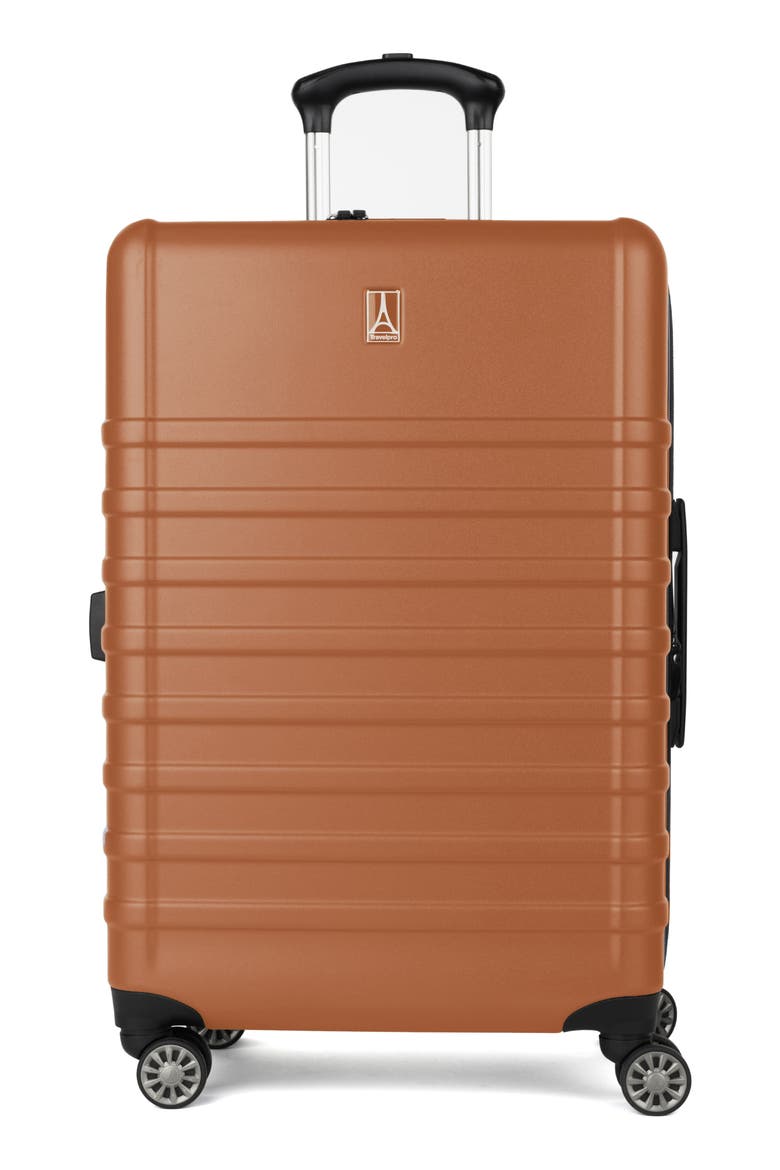 Rollmaster Lite 24 Inch Expandable Hardside Spinner, Main, color, SIENNA MATTE