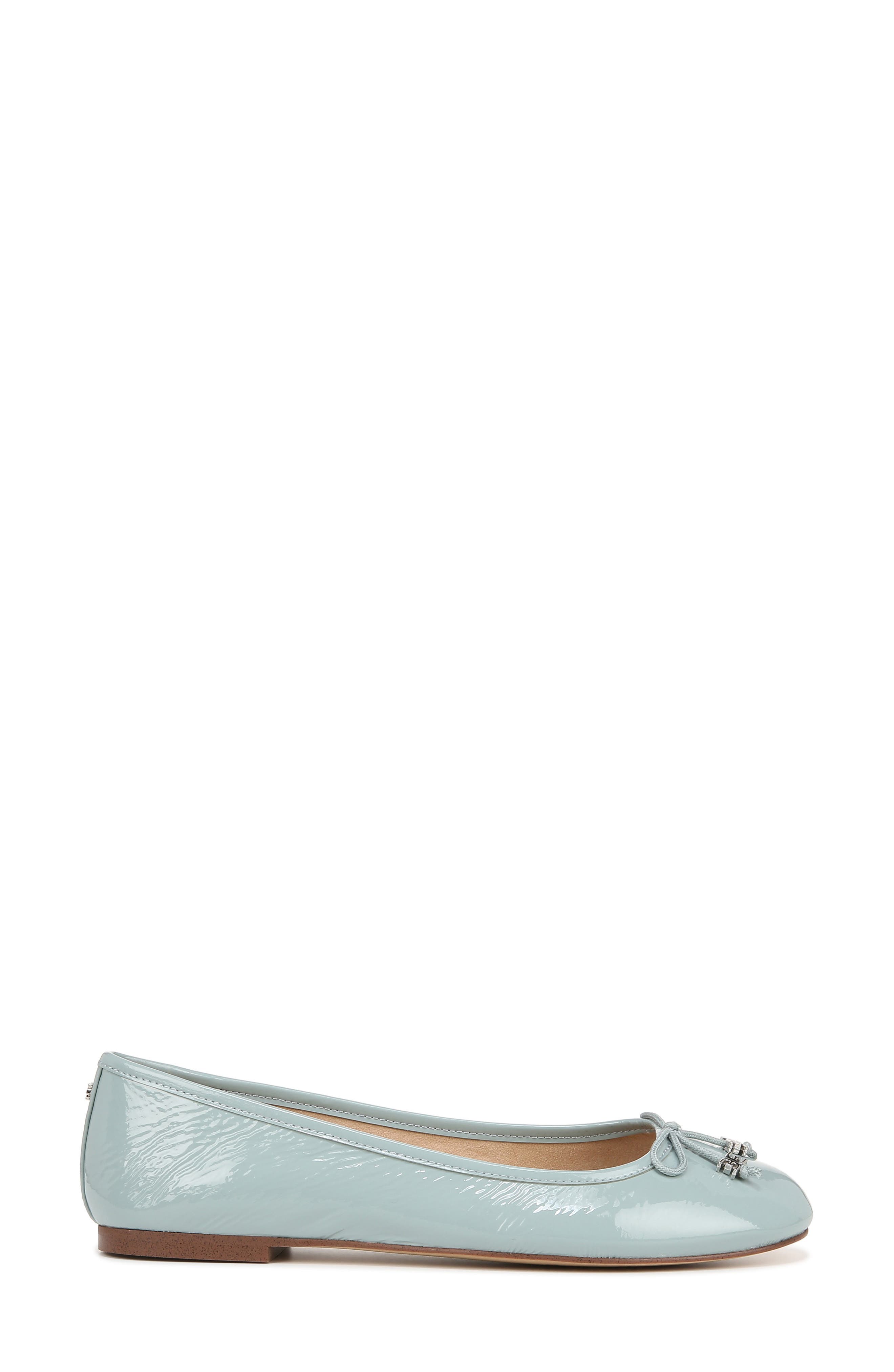 Felicia Luxe Flat, Alternate, color, ROBIN EGG BLUE