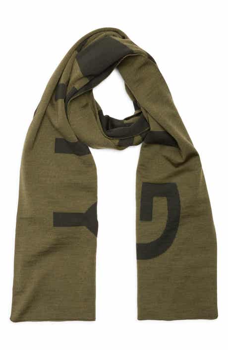 Givenchy Intarsia Logo Wool Scarf