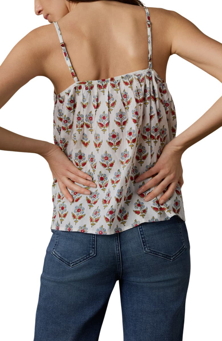 Faherty Suki Floral Camisole, Alternate, color, Antique Bouquet