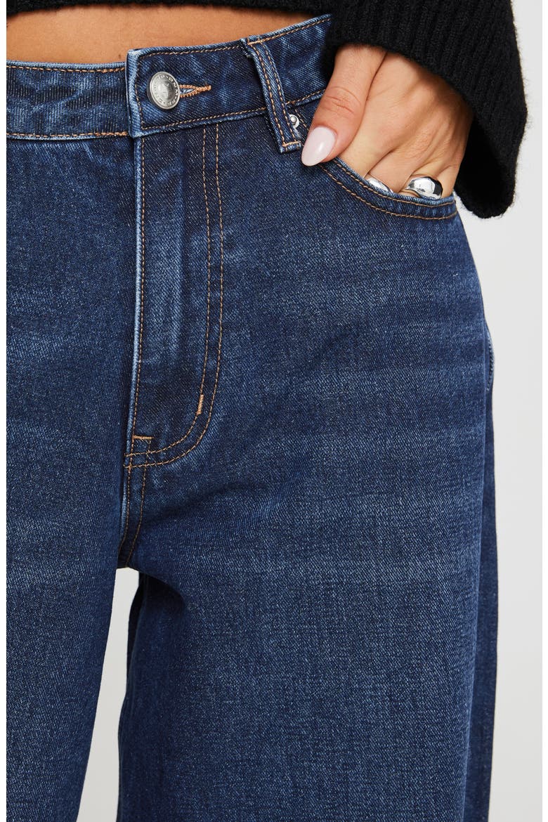 Naylor Low Rise Wide Leg Jeans, Alternate, color, BLUE DENIM