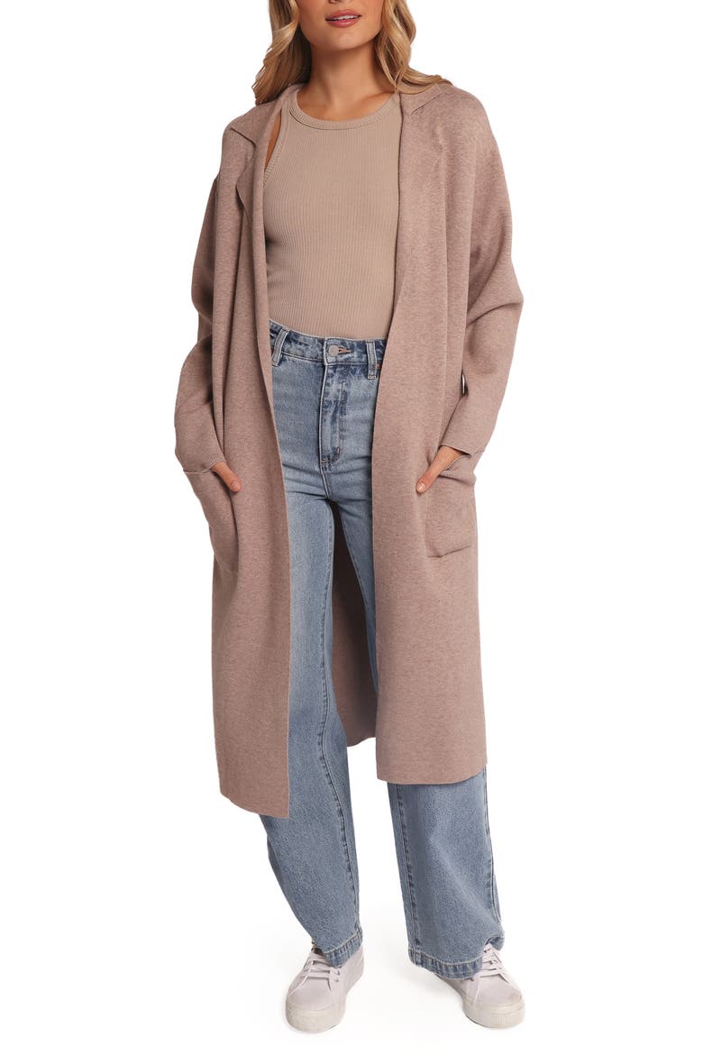 Venda Coatigan, Main, color, LIGHT BROWN