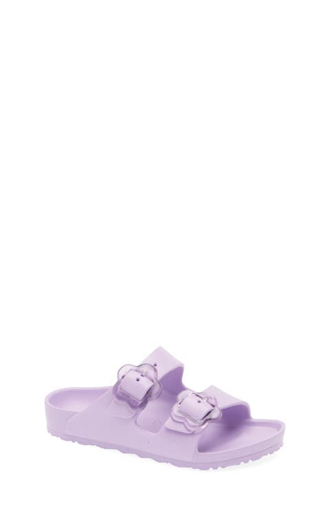 Kids' Arizona Flower Buckle Slide Sandal (Toddler & Little Kid)