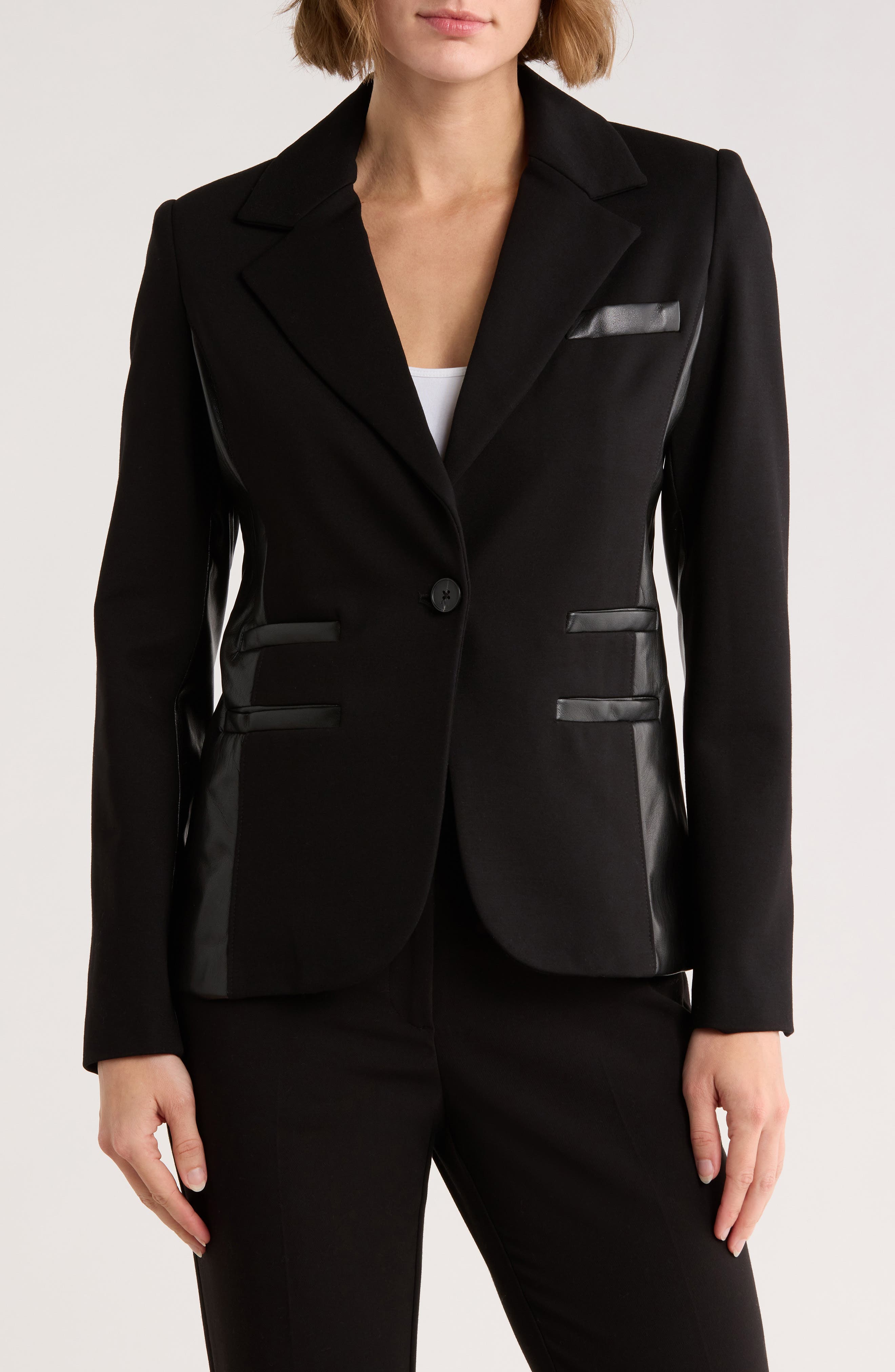 JASON WU Mixed Media Blazer