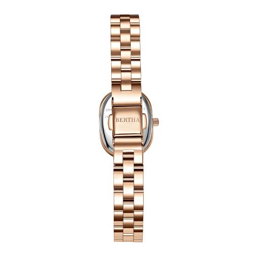 Bertha Lana Mother Of Pearl Ladies Watch In Blue