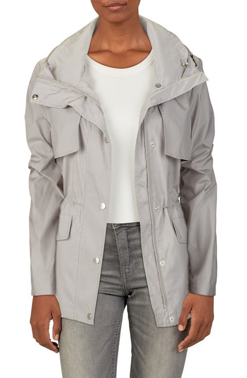 Water Repellent Hooded Parka