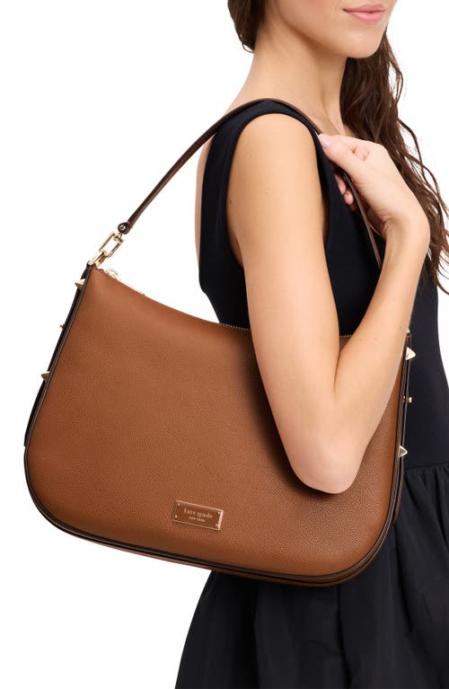 KATE SPADE KATE SPADE NEW YORK LARGE LIV PEBBLE LEATHER HOBO BAG