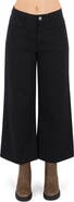 Hurley Horizon Patch Pocket Ankle Wide Leg Twill Pants