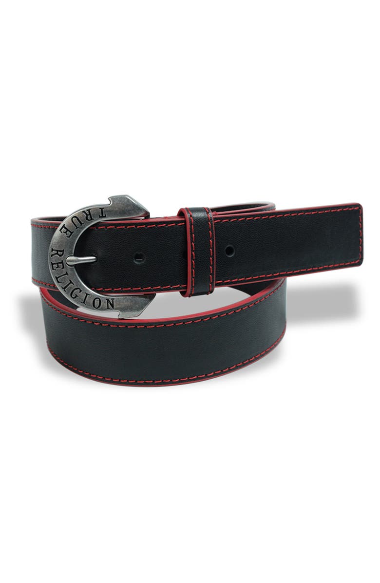 True Religion Brand Jeans Gains Belt, Main, color, 