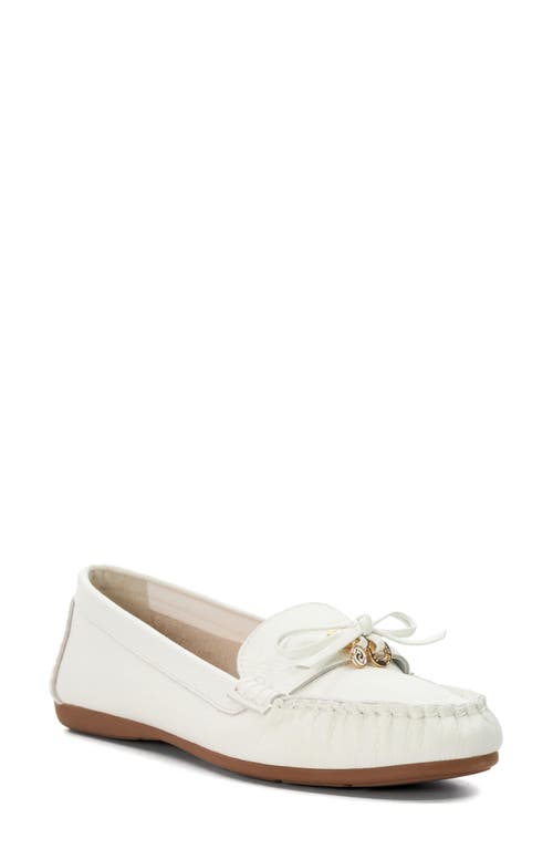 Dune London Grovers Loafer In White