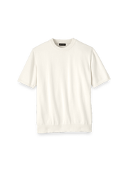 Paul Fredrick Supima Cotton Crew Neck Sweater
