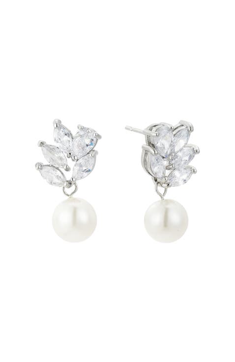 Poise Pearl Drop Earrings