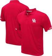 COLOSSEUM Men's Colosseum Red Houston Cougars Santry Lightweight Polo