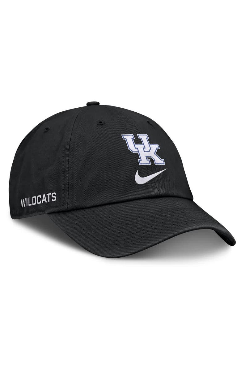 Nike Men's Nike Black Kentucky Wildcats Primetime Club Adjustable Hat, Main, color, Black