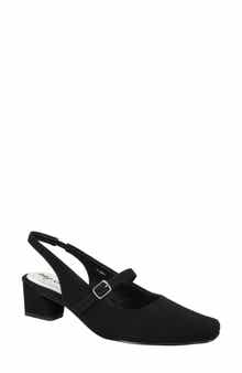 EASY STREET Cameo Slingback Mary Jane Pump