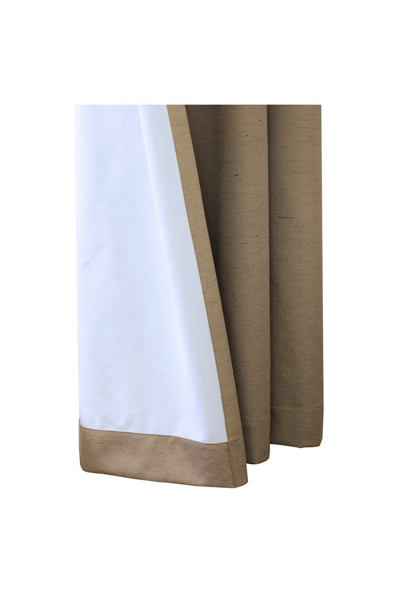 Set of 2 Noise Reducing Indoor Curtain Panels, Alternate, color, PEBBLE