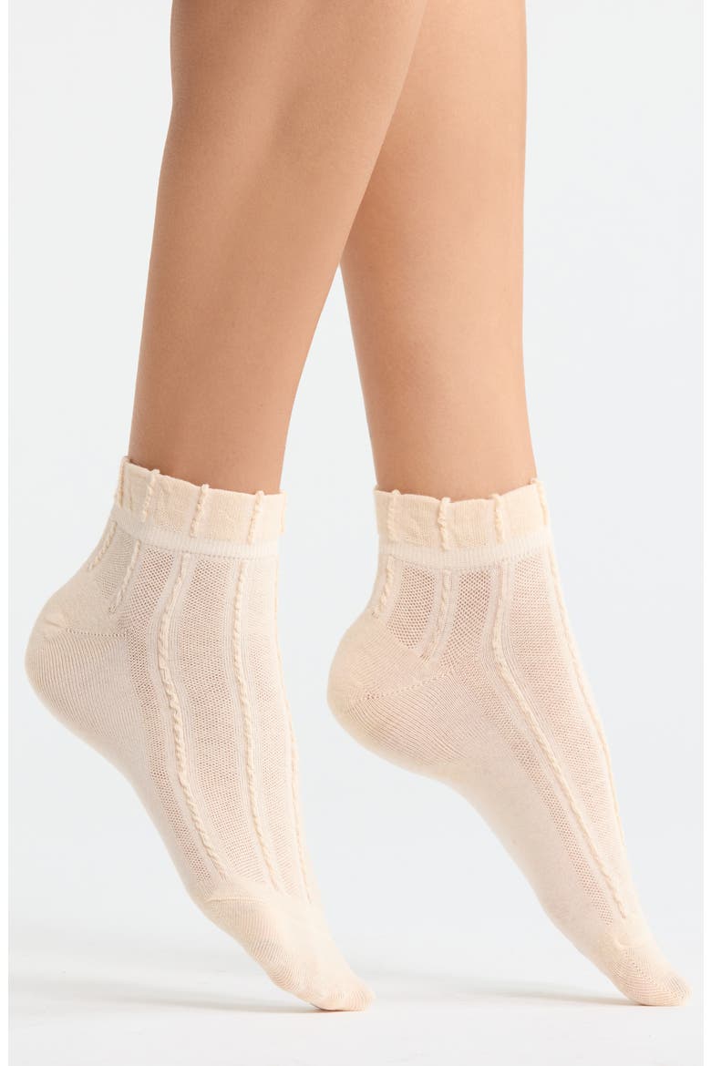 Dylan Crew Socks, Main, color, IVORY