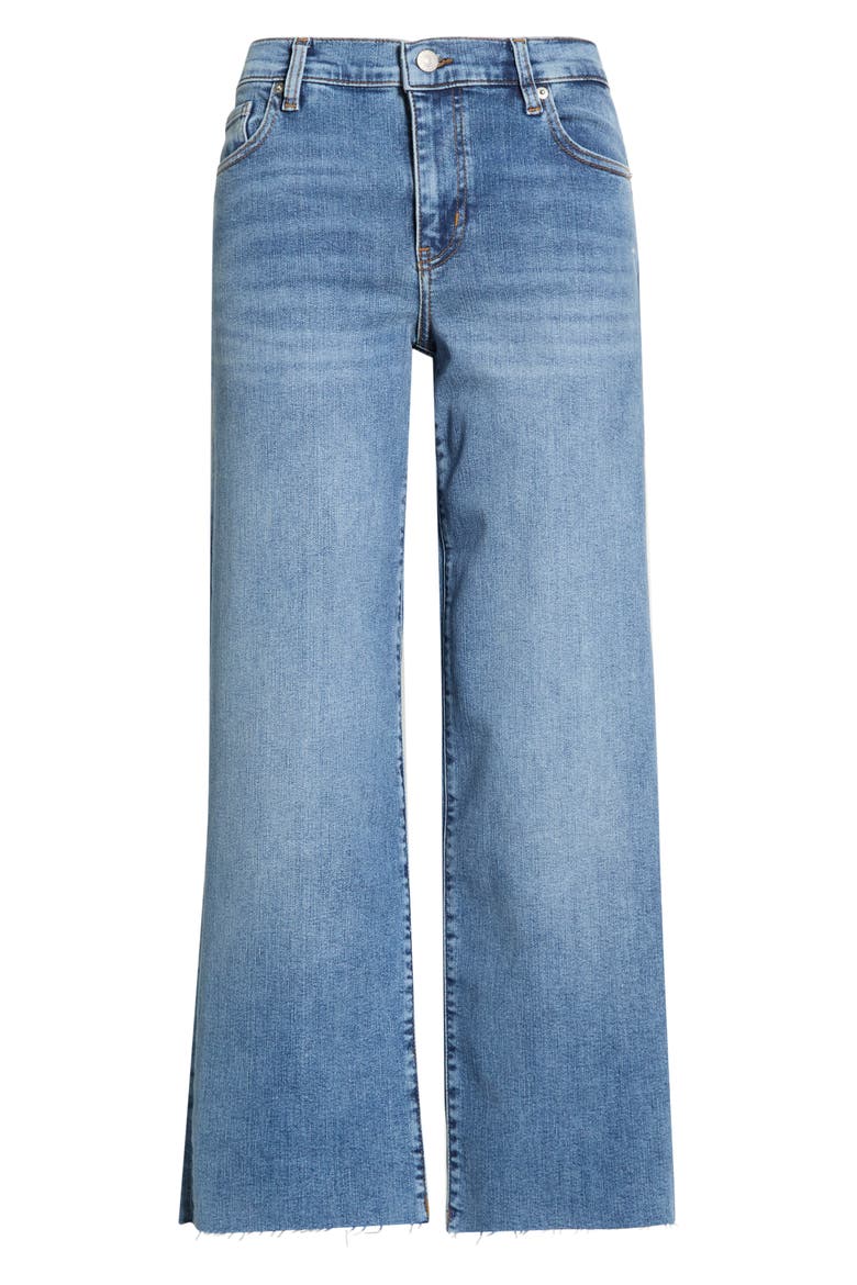 The Mellow Ankle Straight Leg Jeans, Alternate, color, GOSSAMER RAW AFTER