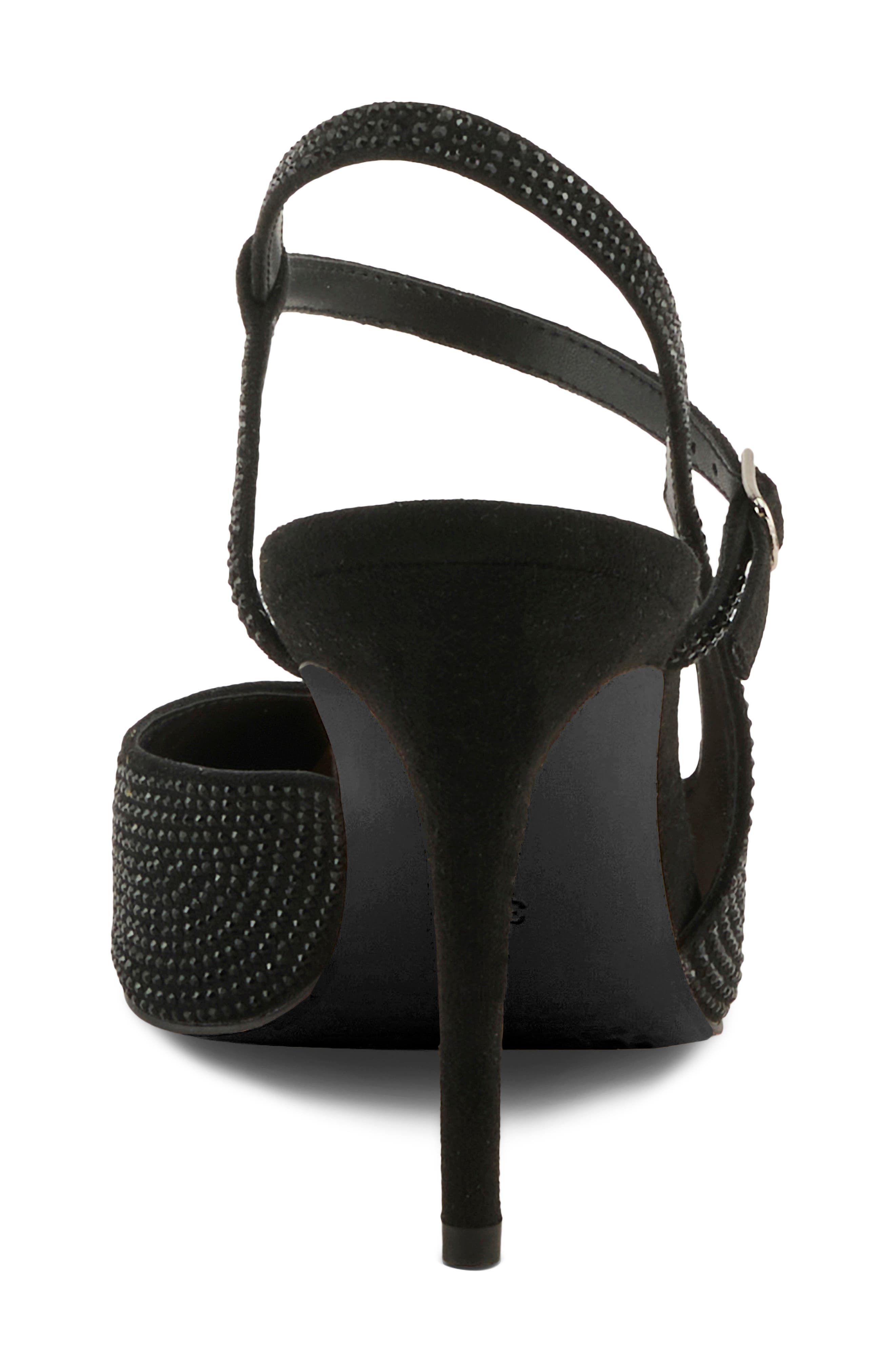Elease Pointed Toe Pump, Alternate, color, BLACK