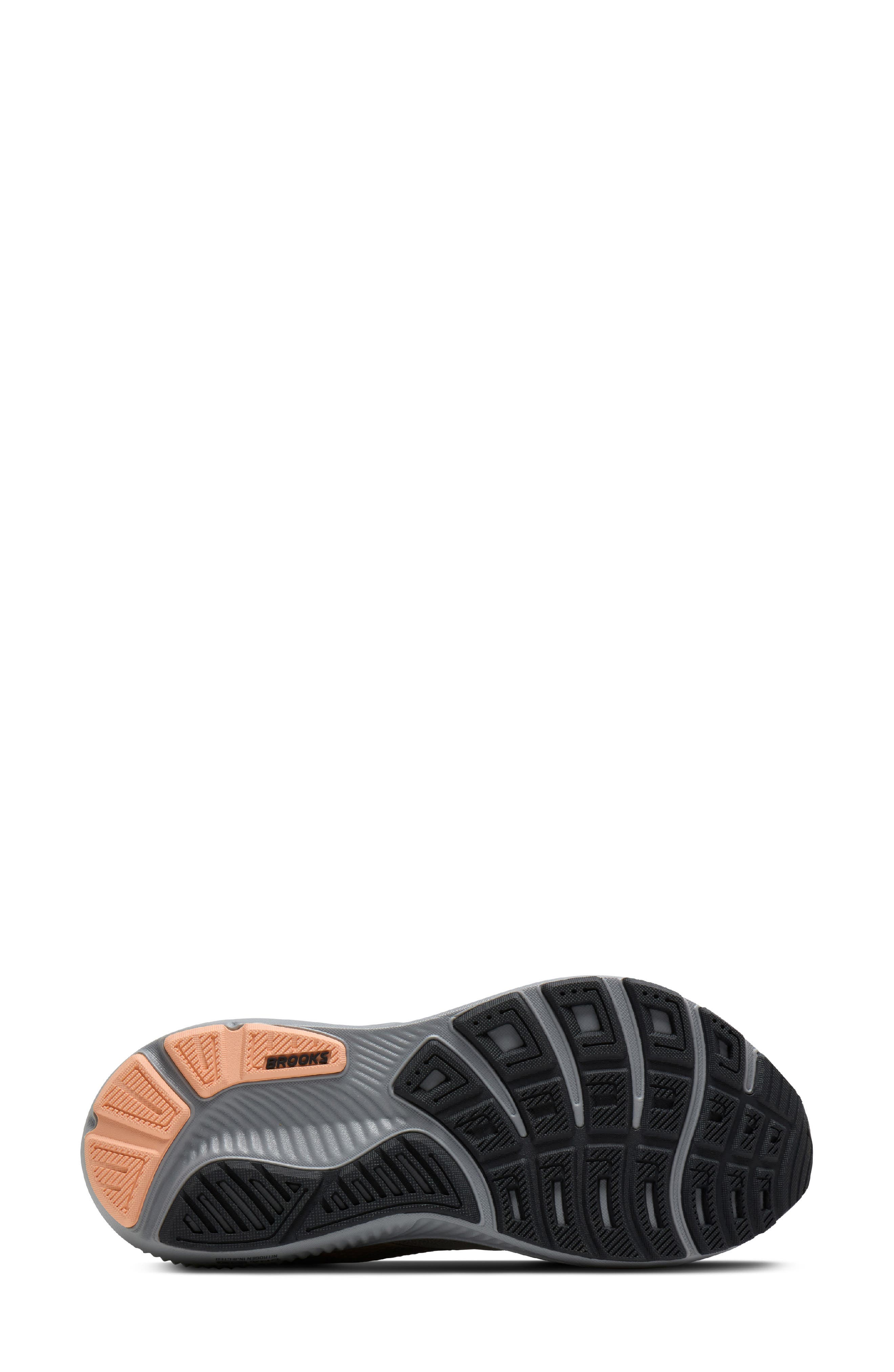 Ghost 17 Running Shoe, Alternate, color, ALLOY/ BLACKENED PEARL/ PEACH