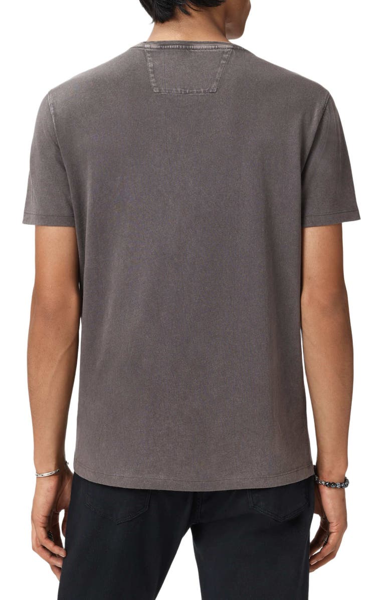 John Varvatos Onate Snake Organic Cotton Graphic T-Shirt, Alternate, color, Coal