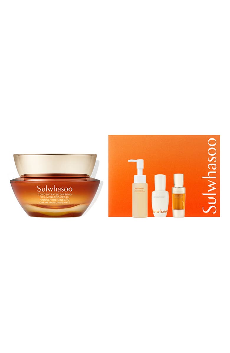 Sulwhasoo Concentrated Ginseng Rejuvenating Cream Set (Limited Edition) $331 Value, Main, color, 
