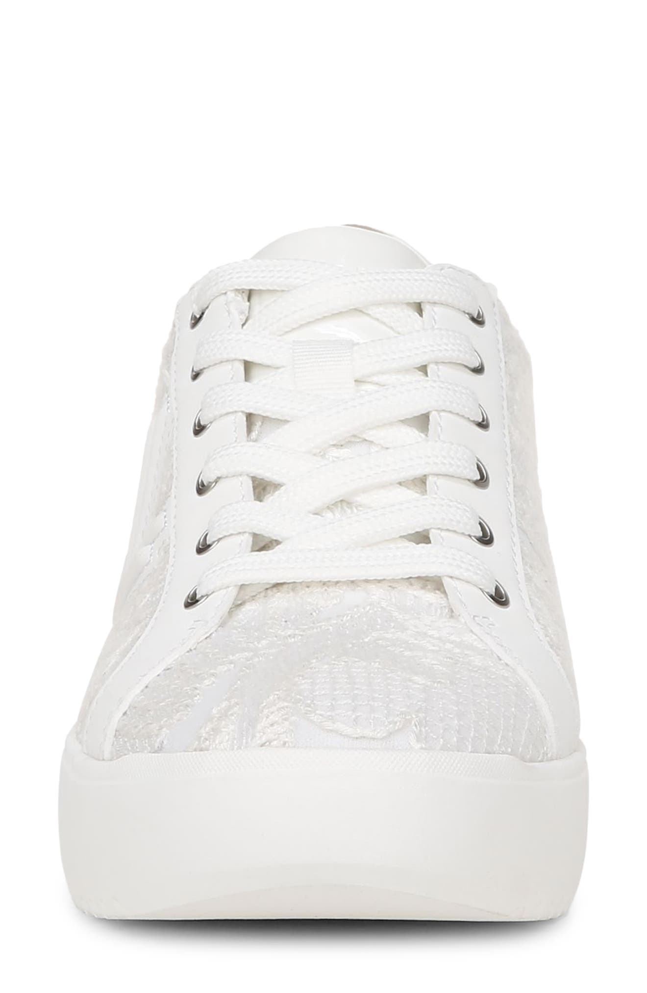 Vionic Kearny Platform Sneaker, Alternate, color, White Lace