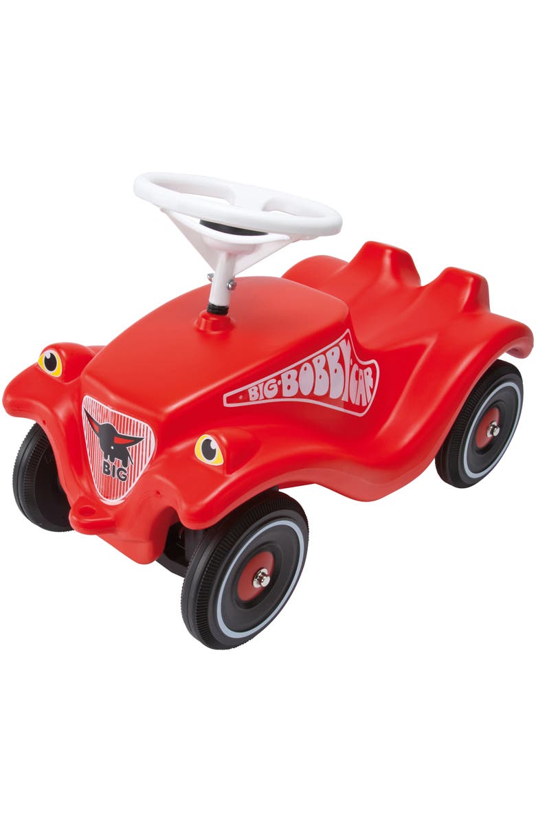BIG Spielwarenfabrik, brand Aquaplay Bobby Car Classic Ride on Vehicle Red, No Installation, Main, color, Red