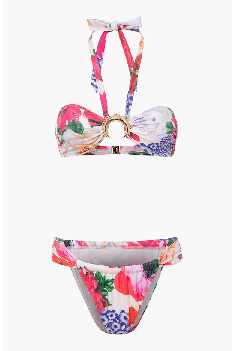 ELODIE BIKINI, Alternate, color, Printed Ecru Floral
