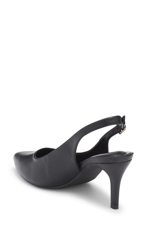 Rebecca Allen Arrow Slingback Pump In Black