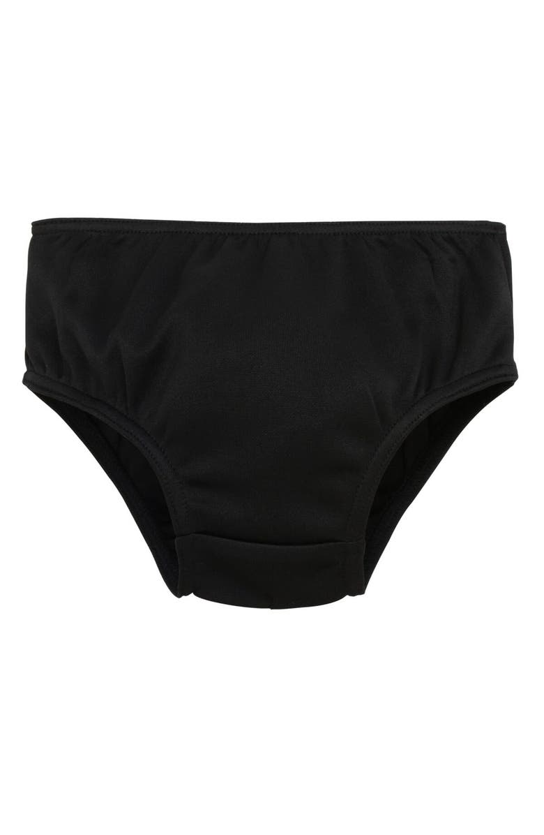 Outerstuff Girls Toddler Black New Orleans Saints Cheer Captain Dress with Bloomers, Alternate, color, 