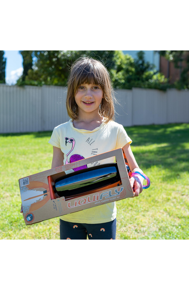 Heebie Jeebies Liquifly Deluxe DIY Rocket Kit, Alternate, color, Black