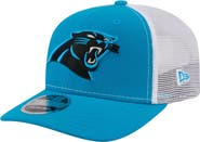 New Era Men's New Era  Blue Carolina Panthers 9SEVENTY Trucker Adjustable Hat