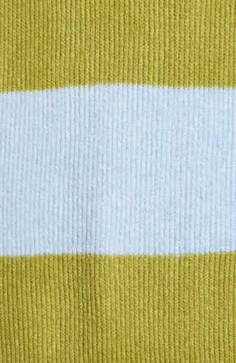 Striped Scalloped Scarf