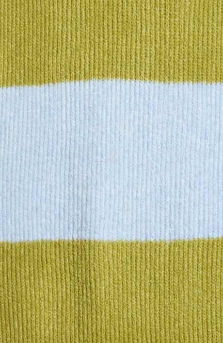 Striped Scalloped Scarf