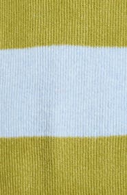 NATASHA Striped Scalloped Scarf