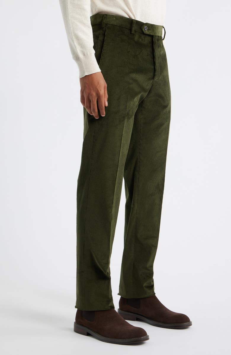 Zanella Parker Corduroy Pants, Alternate, color, Dark Olive