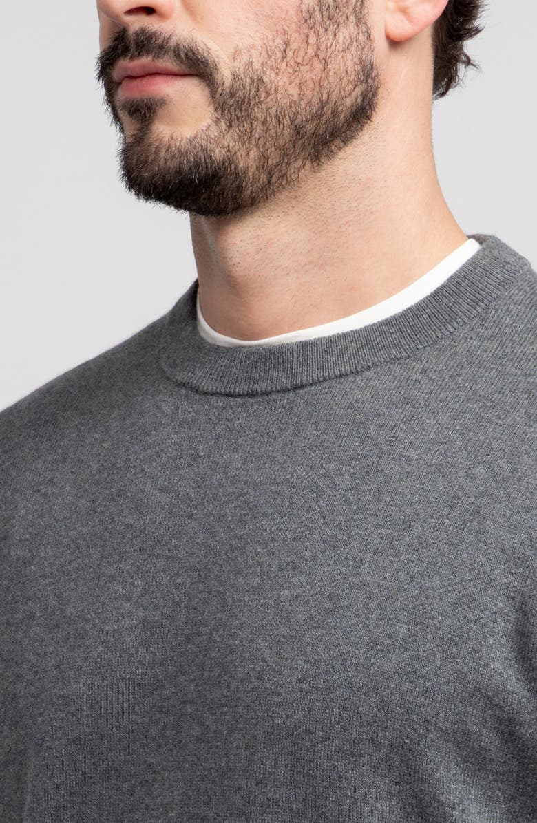 Jack Archer Anytime Crewneck Sweater, Alternate, color, Medium Heather Gray