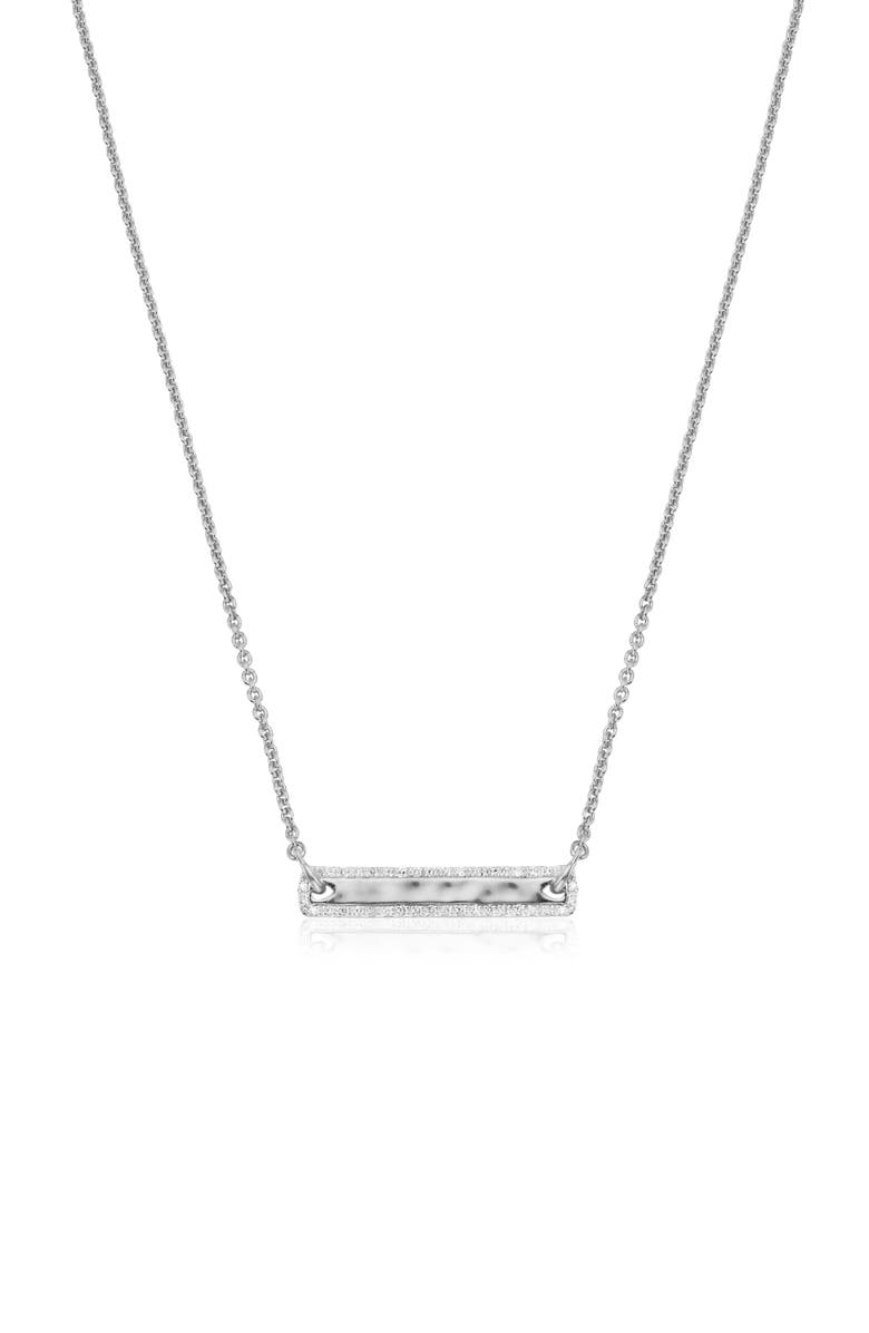 Monica Vinader Havana Tiny Bar Necklace, Main, color,