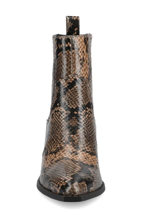 Journee Collection Braylee Western Chelsea Boot
