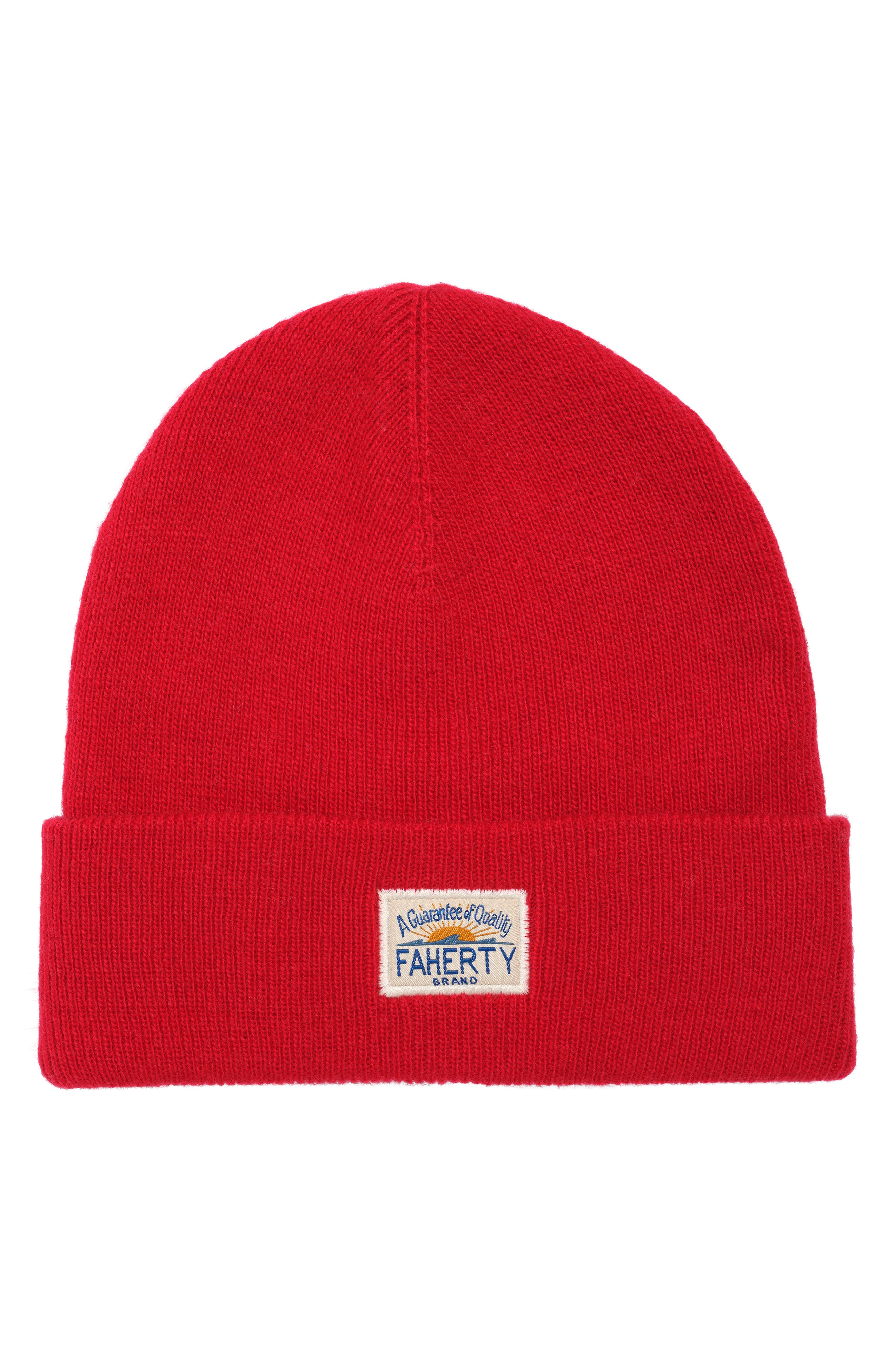 Faherty Core Logo Beanie