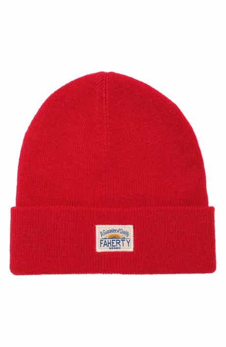 Faherty Core Logo Beanie