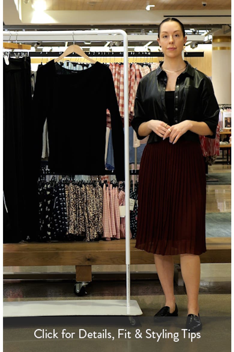 Shoulder Twist Long Sleeve Top video