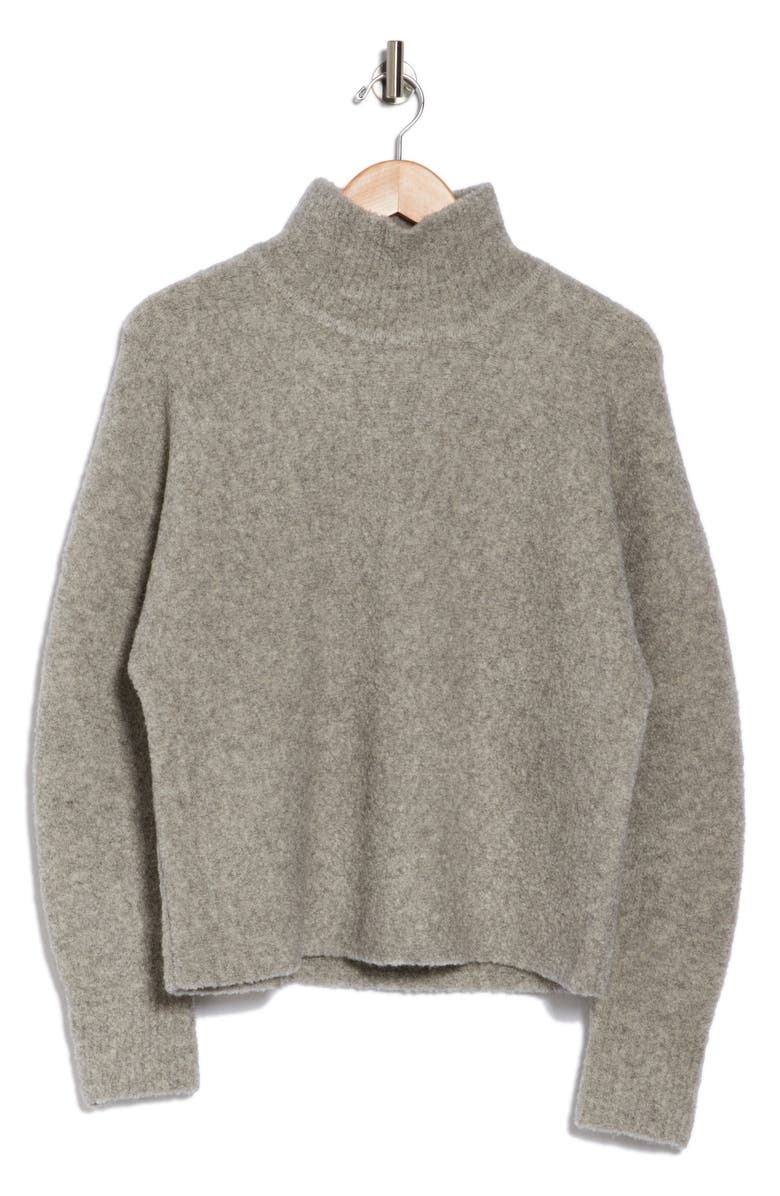 Theory Bouclé Turtleneck Sweater, Alternate, color, 